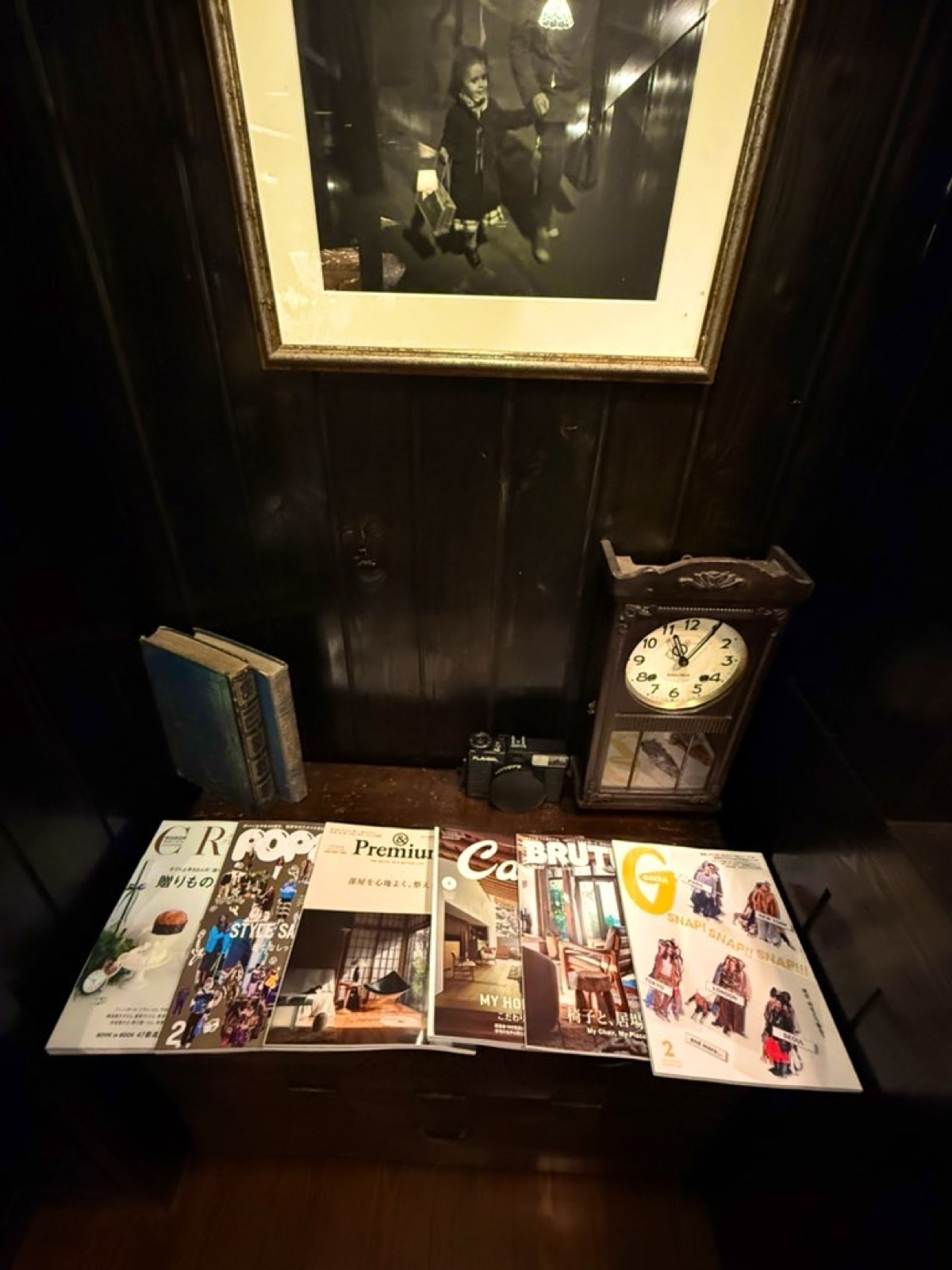 店内のディスプレイ
